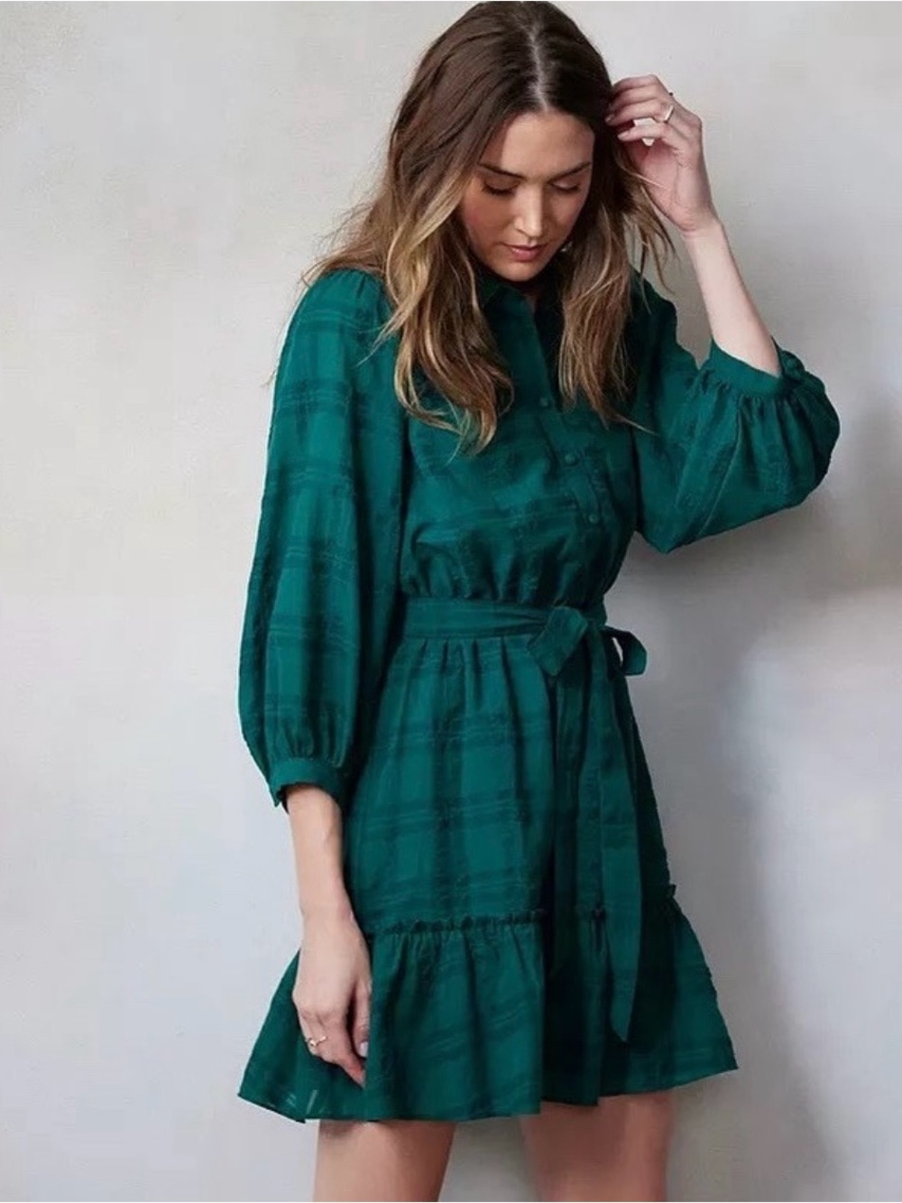 LC Lauren Conrad Mad About Plaid Dress